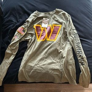 Men’s Nike Washington Commanders long sleeve tee shirt